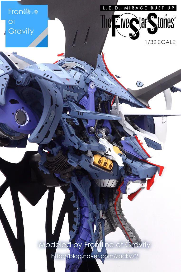 132雷德幻象胸像半身批甲半身内构