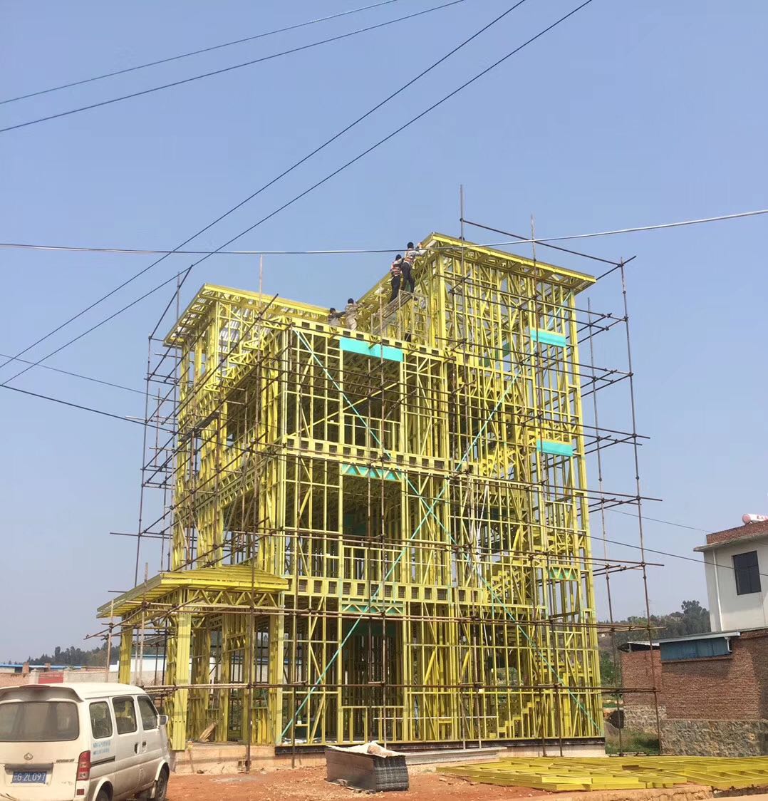 实心墙体轻钢别墅标配材料介绍