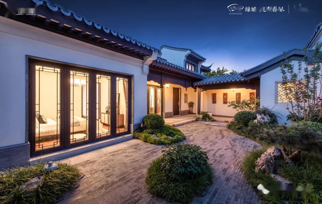 绿城桃李春风天津团泊湖里的江南慢生活小镇
