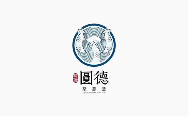 最美不過中國風logo元素設計