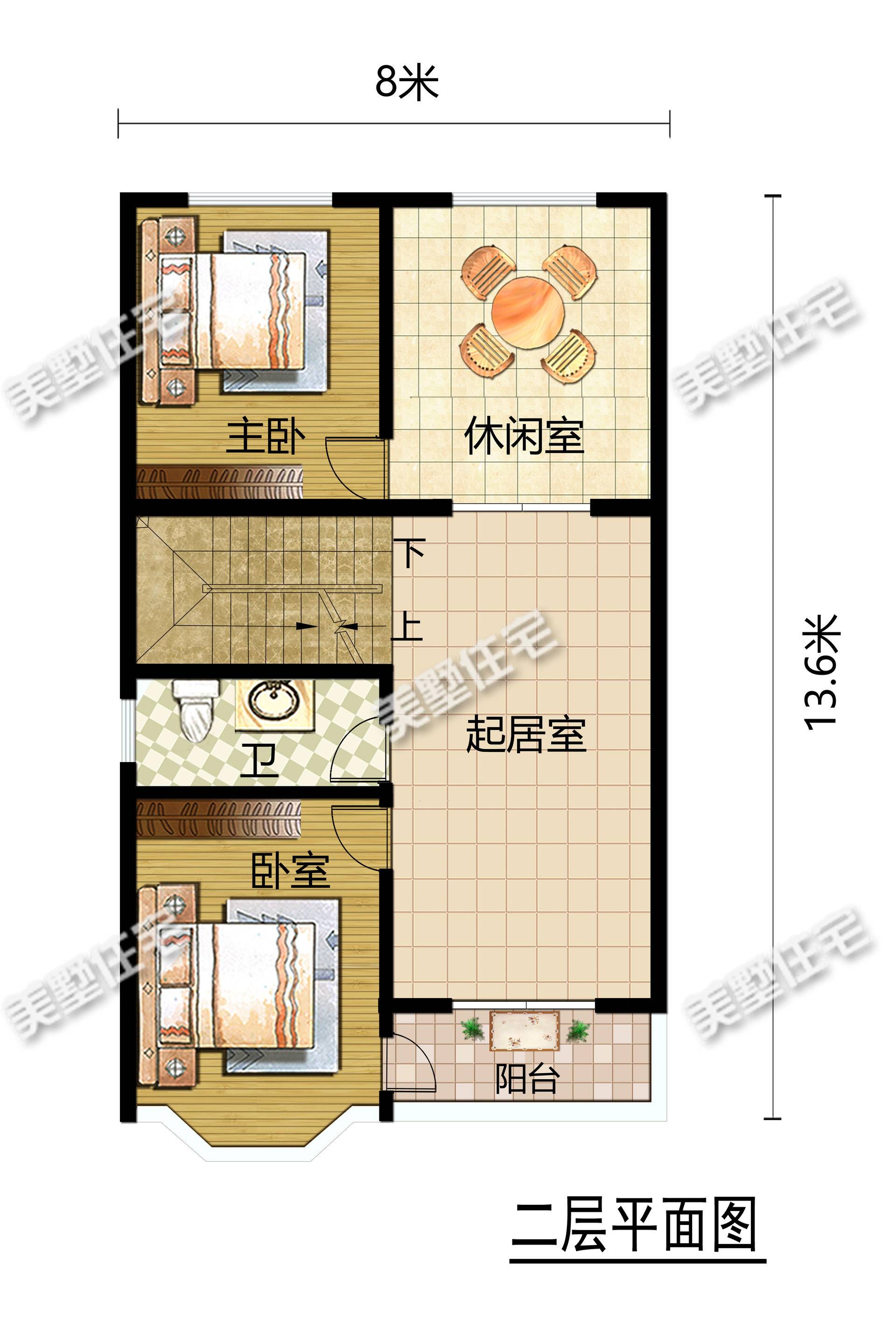 开间8米怎么建别墅看看这栋三层别墅被称为村里最好的房子