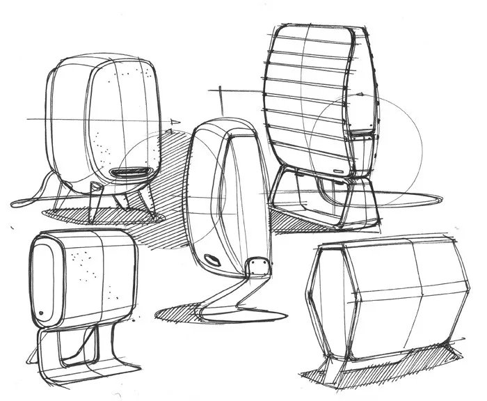 莫般艺术考研精品工业设计产品设计基础手绘练习稿收藏