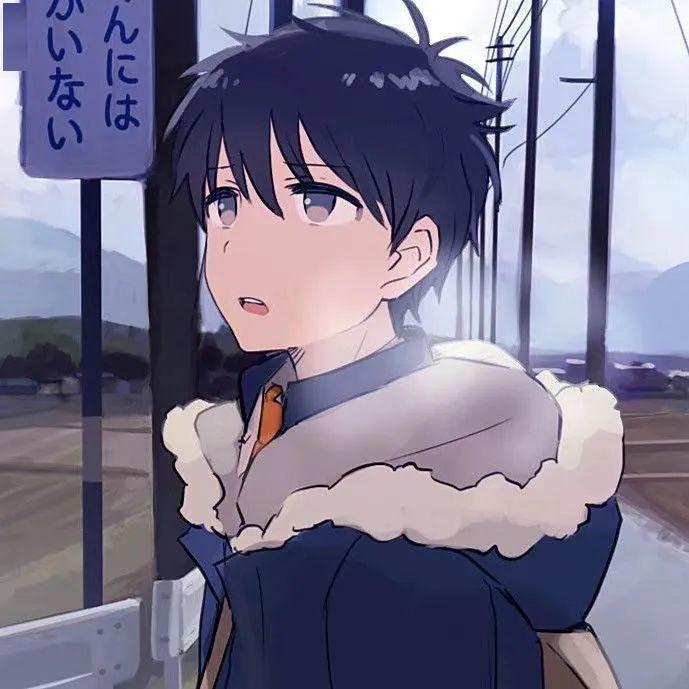 一组酷酷的动漫男头