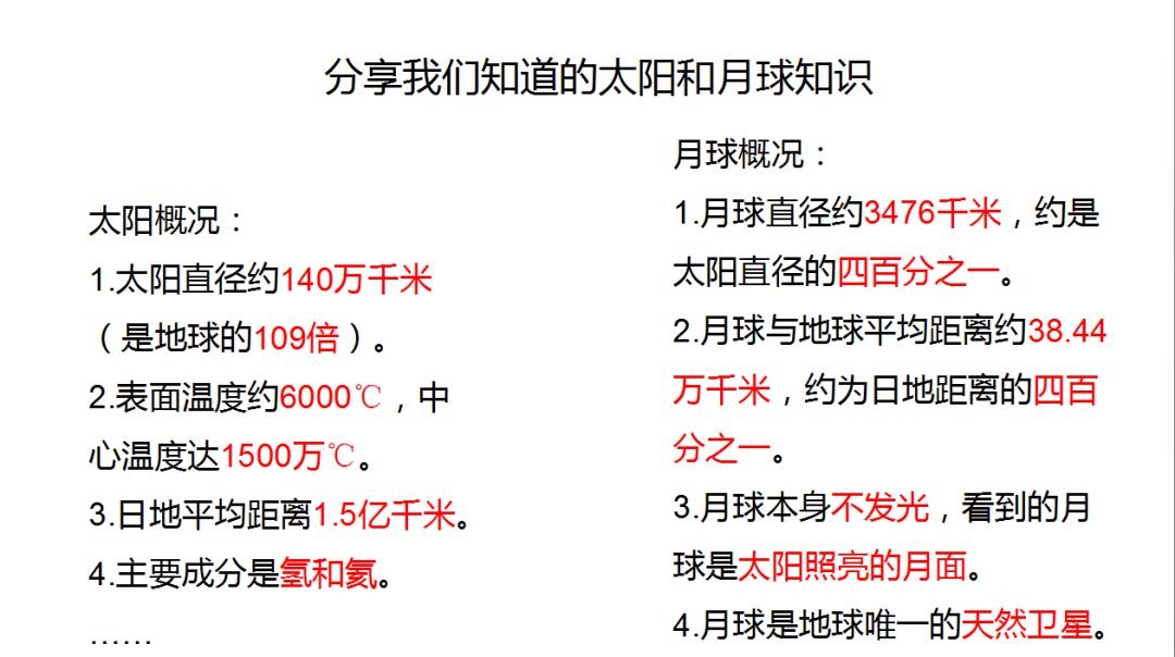 西升东落 c.固定不变2.太阳和月球共有的特点是( ).
