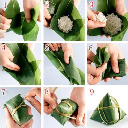 1分钟学会各种粽子的包法很简单哦