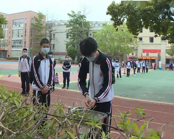 陆丰东海中学举行开学演练