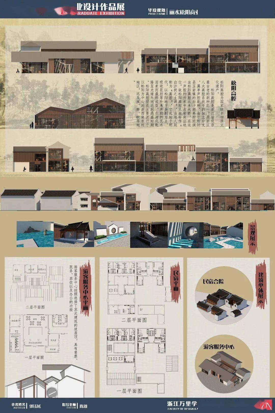 不一样的毕业展小编带你看浙江万里学院2020届建筑学毕业设计作品展