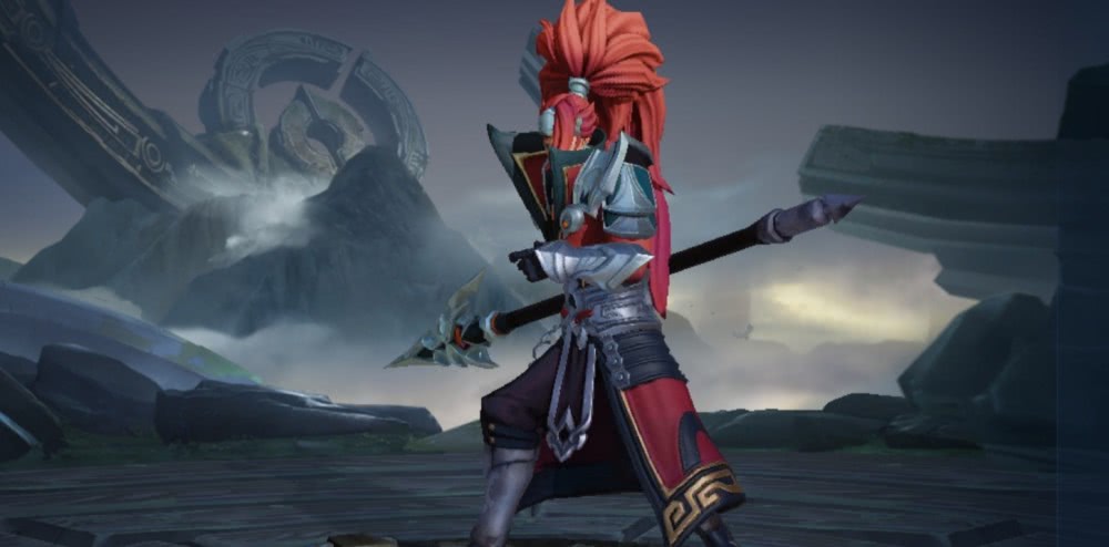 盘点那些没有皮肤就感觉没有伤害的英雄.三棍不暴击,敲人像肾虚?_韩信