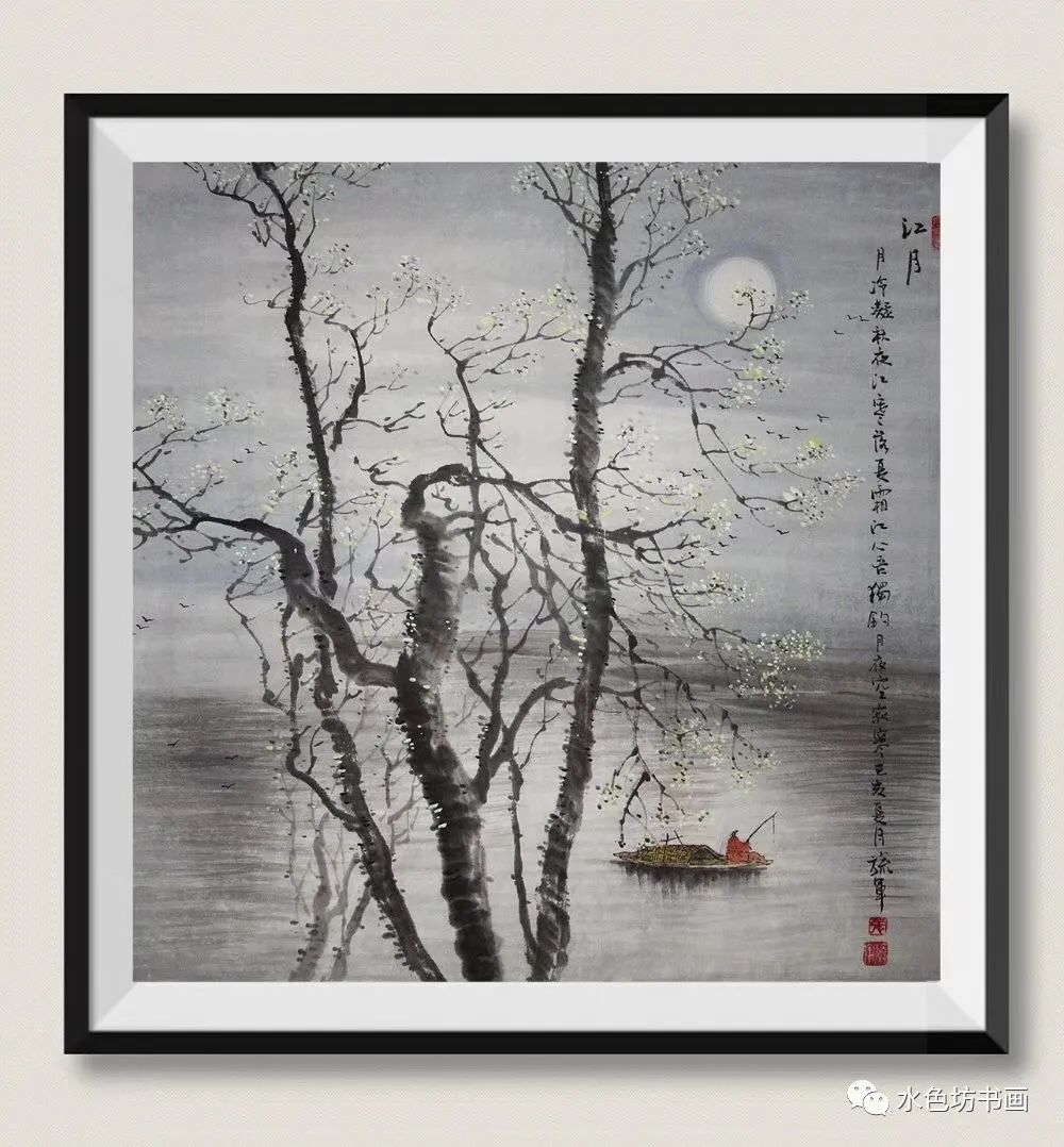 画家专栏│张旒军古法山水意境悠扬