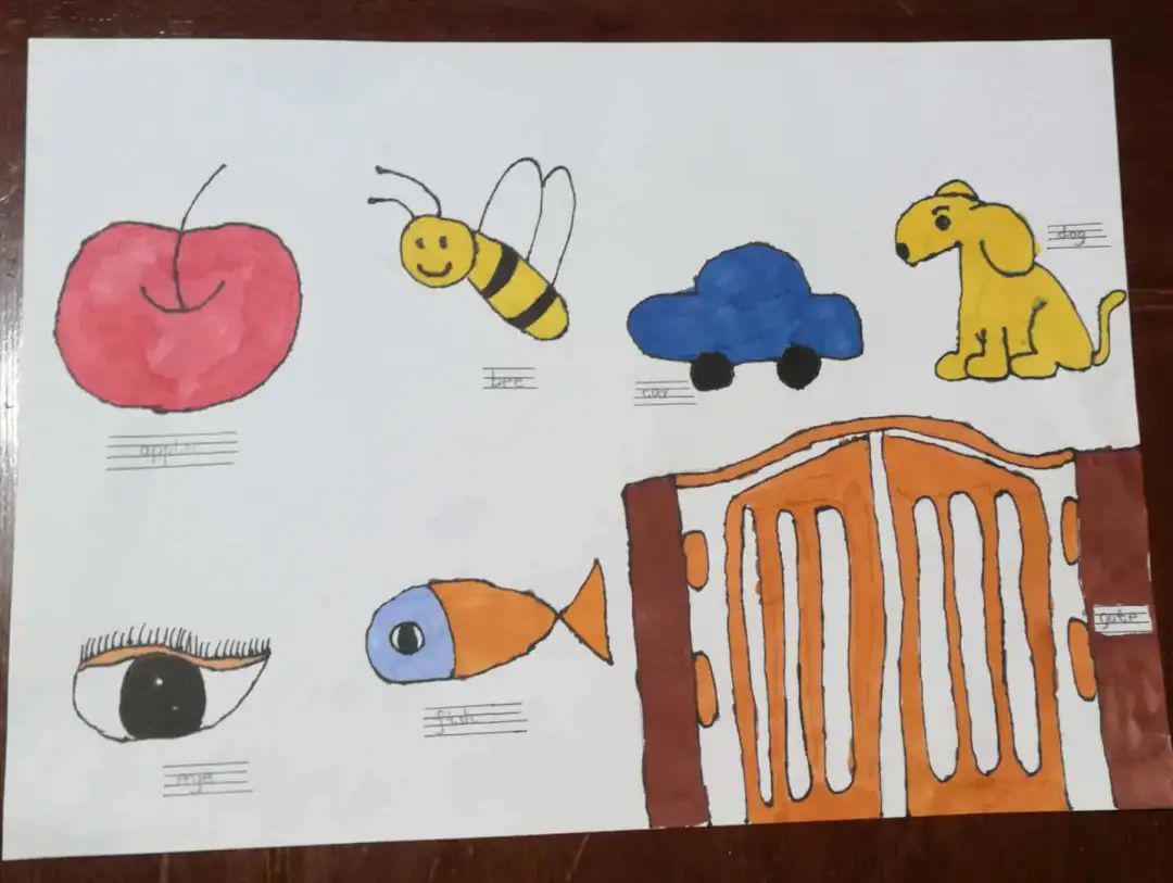 幸福五小居家学习全民教育战疫英语异彩纷呈一年级绘本微课绘生活慧