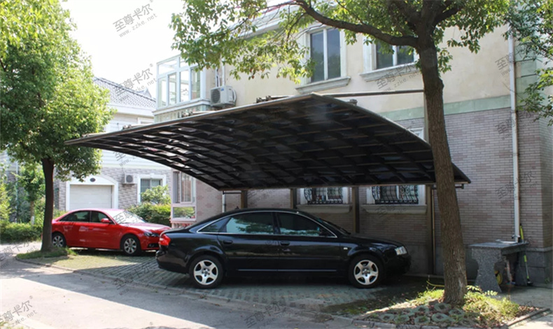 室外停车棚什么材料好?