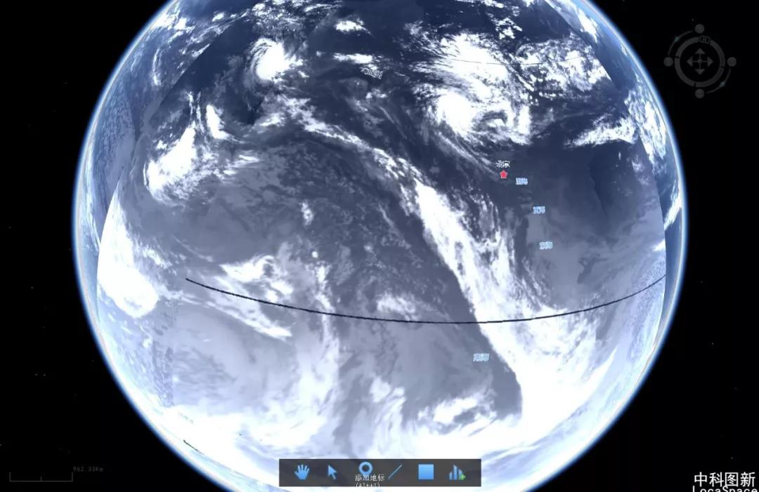 卫星云图opg风向 opg海浪opg气压opg温度其他专题图打开lsv(图新地球