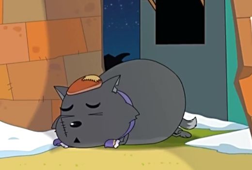 喜羊羊与灰太狼狼族很胖的狼不是蕉太狼有只狼比他胖