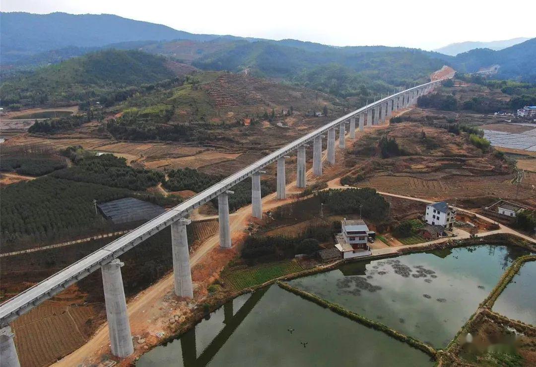 进入站房建设~ 浦梅铁路建宁至冠豸山段明年3月达到开通条件