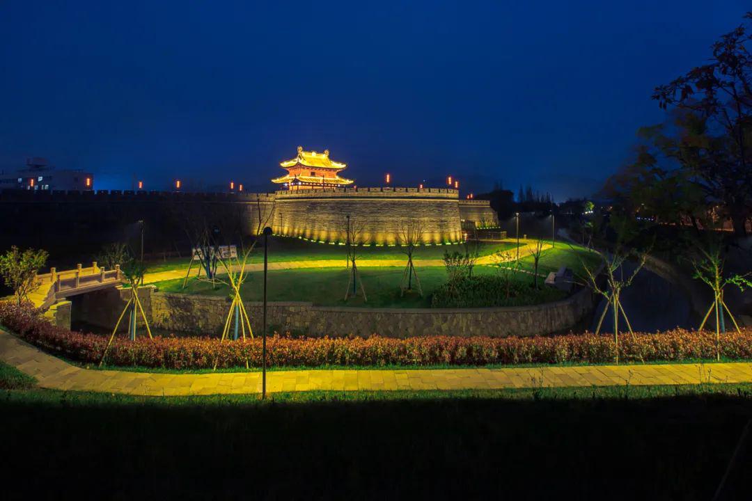 慈城古县城夜景图片