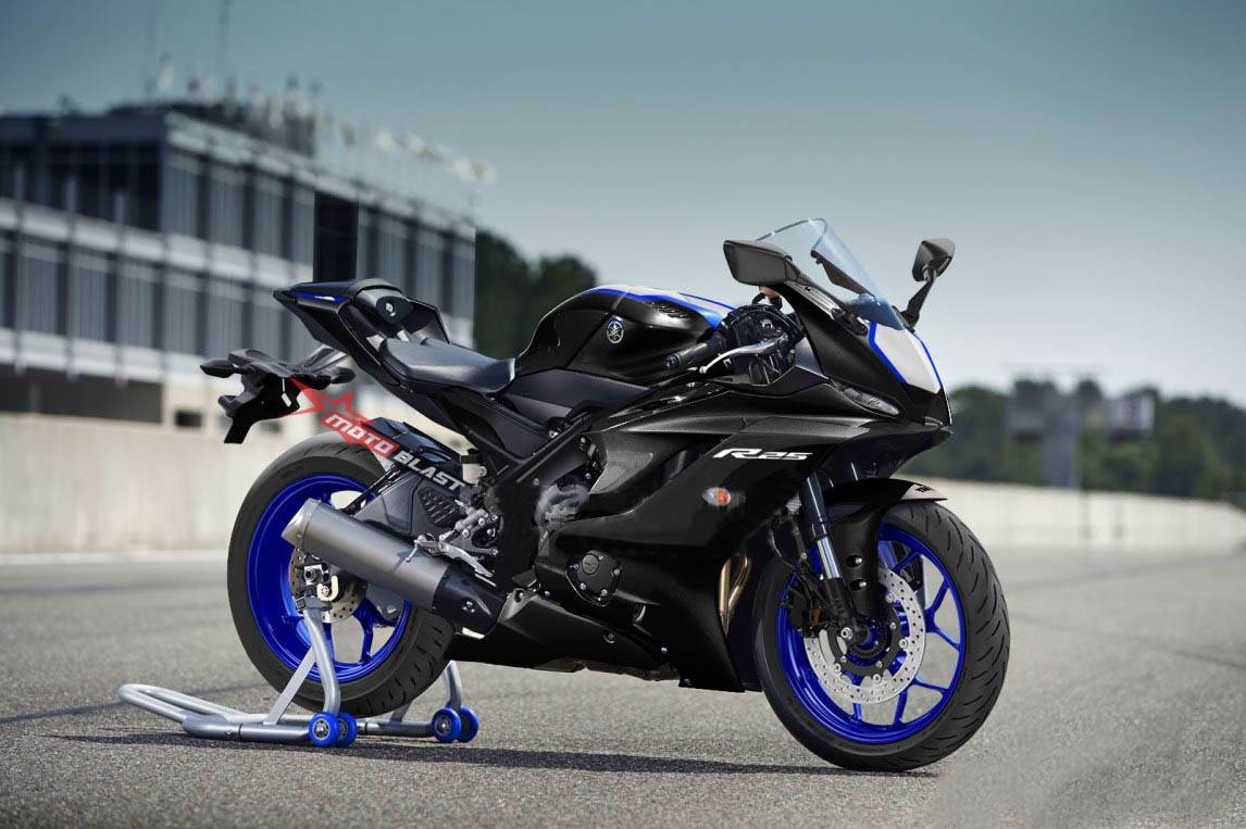 雅马哈yzfr25新款渲染图公布整体设计向r1靠拢
