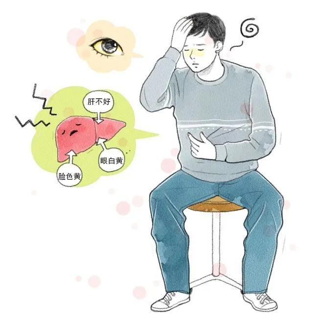 肝受损后身体会出现哪些症状