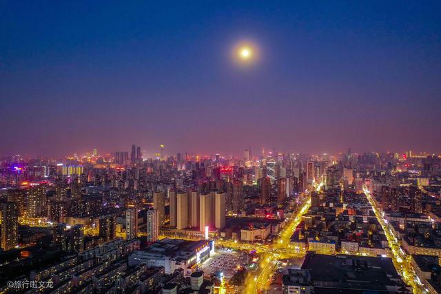 原创航拍沈阳夜空铁西区现代都市万家灯火再不是老工业基础的喧嚣