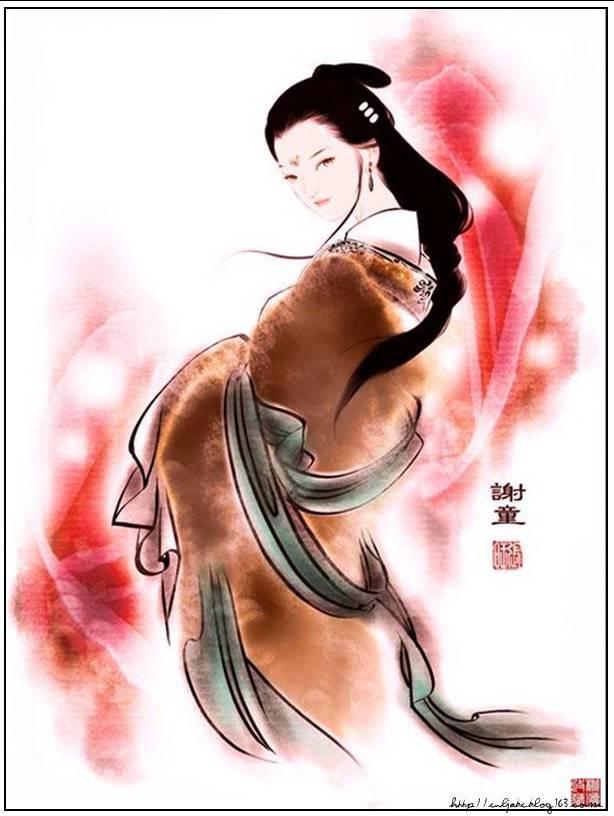 如今他开辟国画新路径,马面,判官,辟邪依次为:龙女,狐仙樱宁,《聊斋补