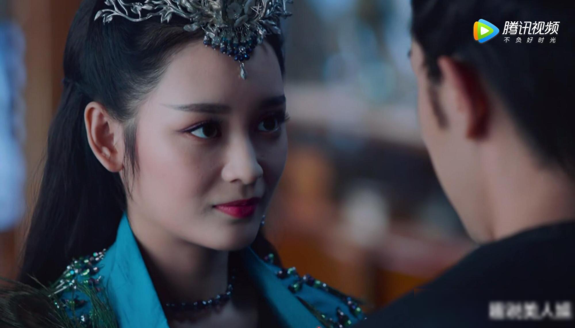 香蜜中穗禾全剧一共拥有12套古装天魔羽衣是双绝花朵裙最美艳