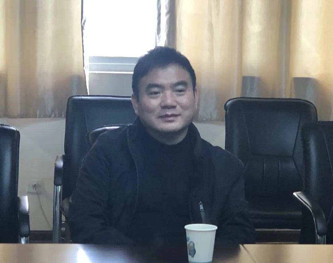 温州市委组织部副部长胡永锋蒲州街道党工委书记倪士章等一行走访绿森