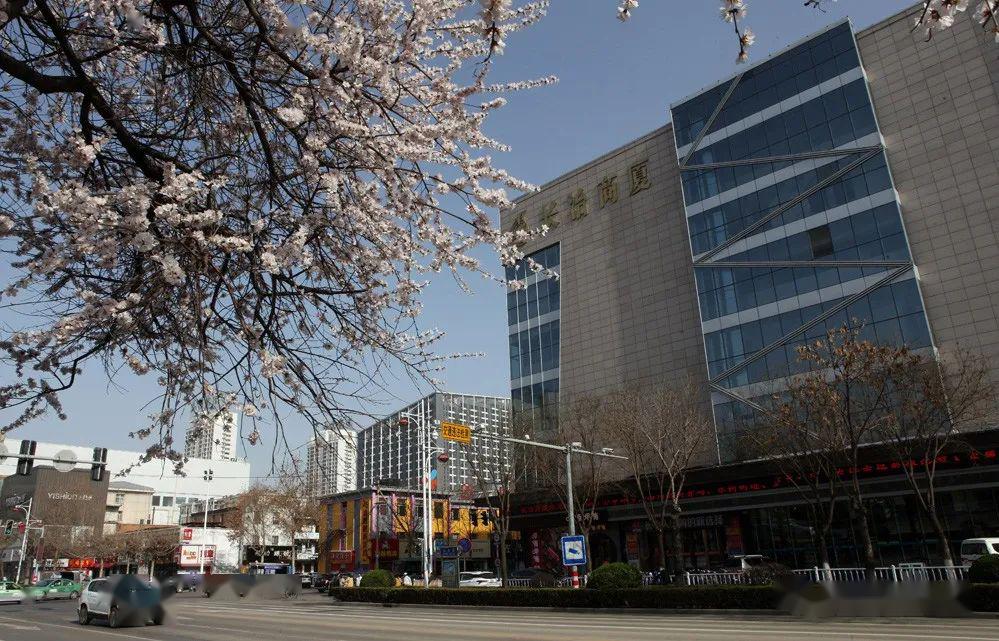 山西长治园林之城春天美