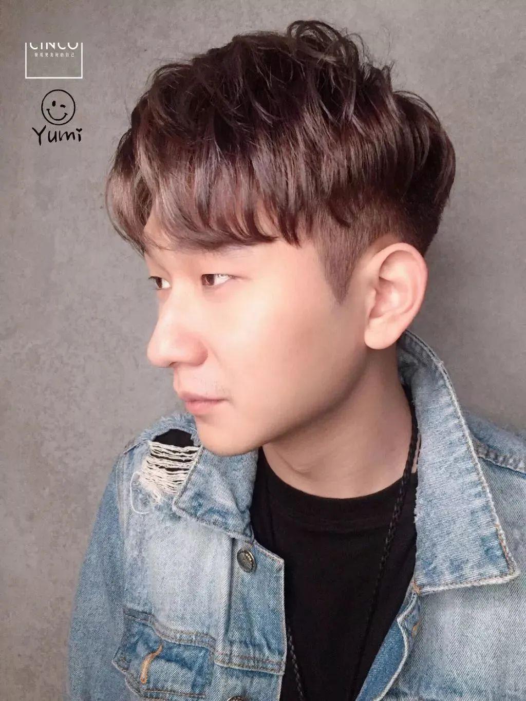 韩国男士最新短发发型,大叔终结站不用整理超省时