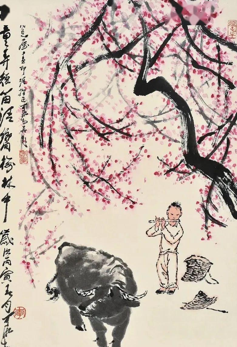 李可染《牧牛图》丨生趣盎然 质朴深情