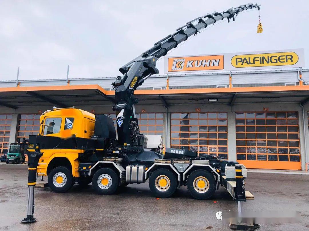 起重机哪能说不举看palfinger随车吊的载荷试验