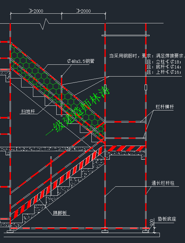 工地全套安全文明cad標準施工圖丨基坑防護安全通道防護臨邊洞口防護