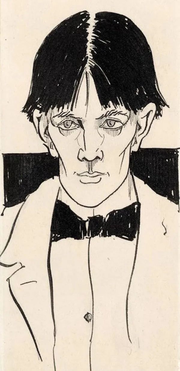 英国插画艺术家奥博利比亚兹莱