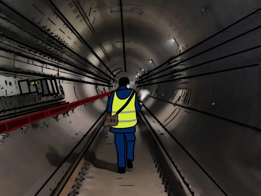 漫画丨西安地铁人的一天