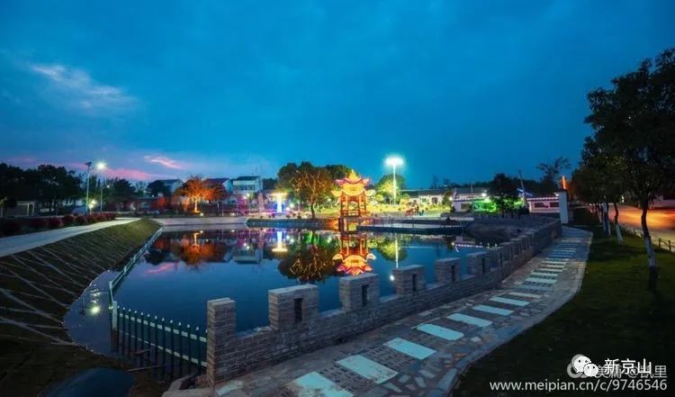 京山市孙桥镇董湾后花园里好风光