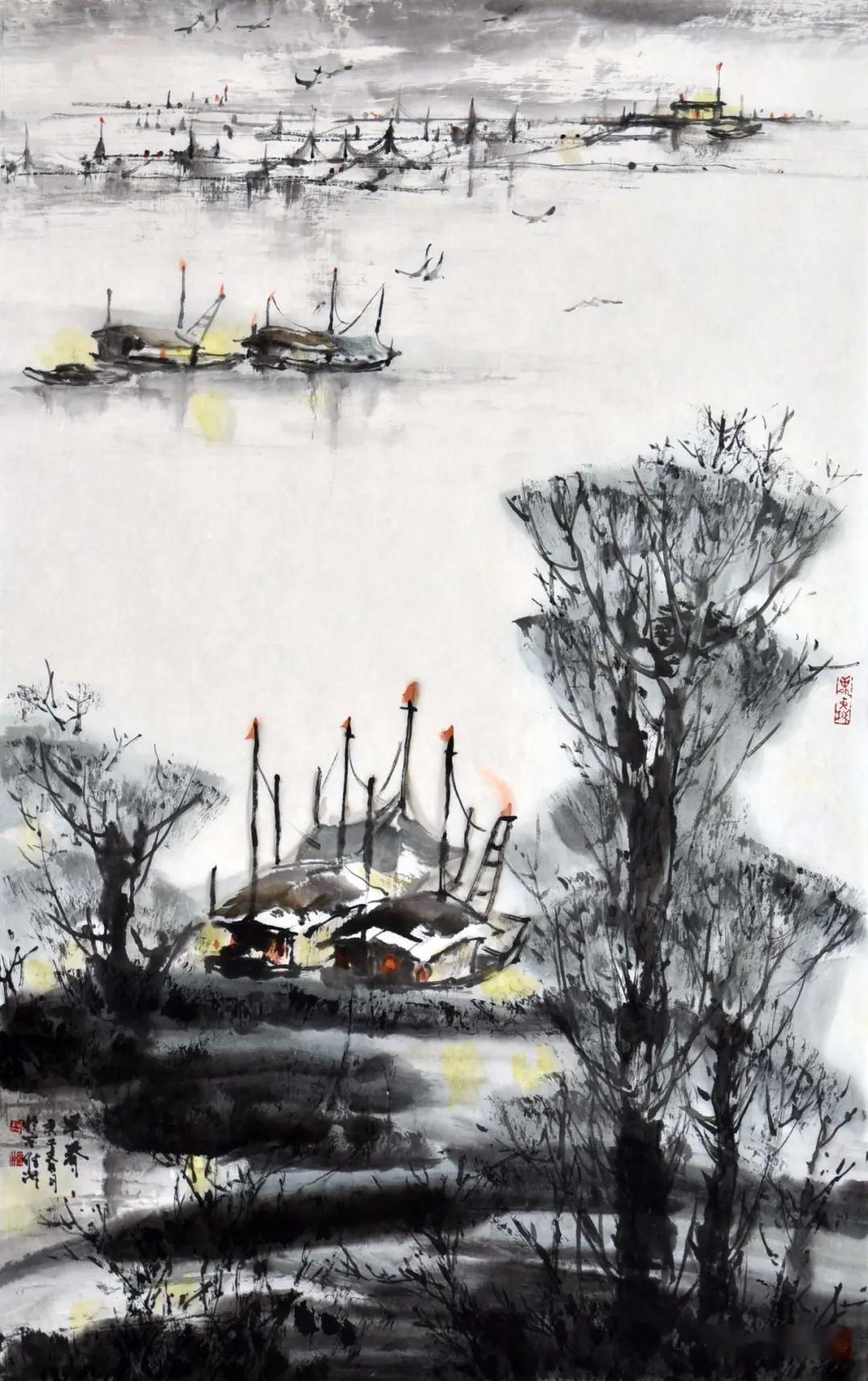 展示录制现场出版有《高维洲写意山水作品》,《高维洲国画作品辑》