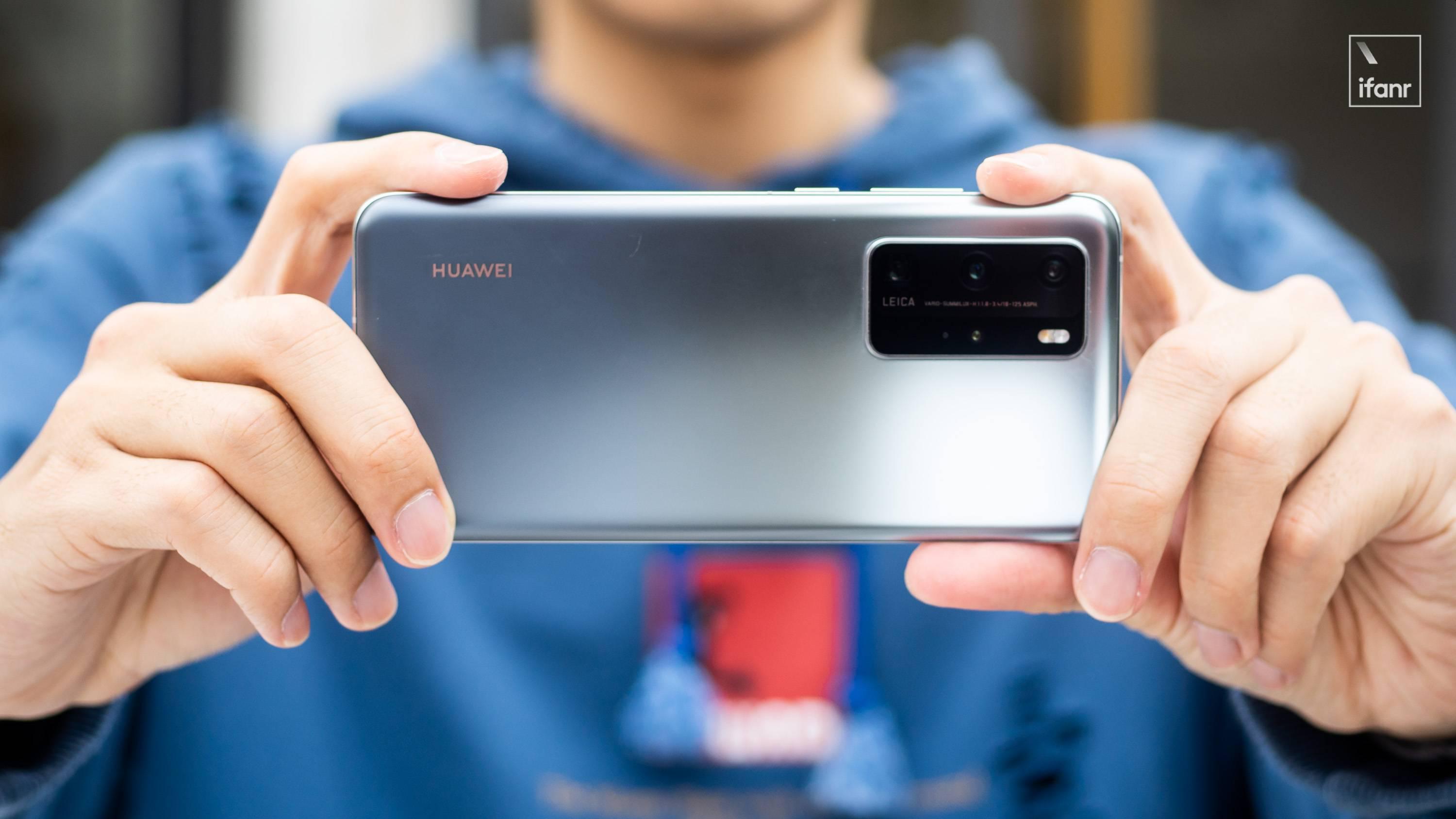 华为p40系列图赏全新的冰霜银全新的质感体验