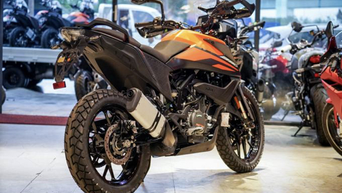 轻量化全地形新车ktm390adv实车欣赏