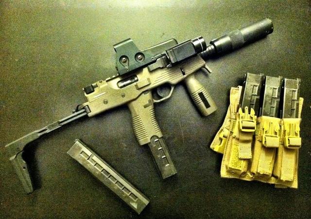全球十大顶级冲锋枪之斯泰尔tmp精美无比宛如艺术品