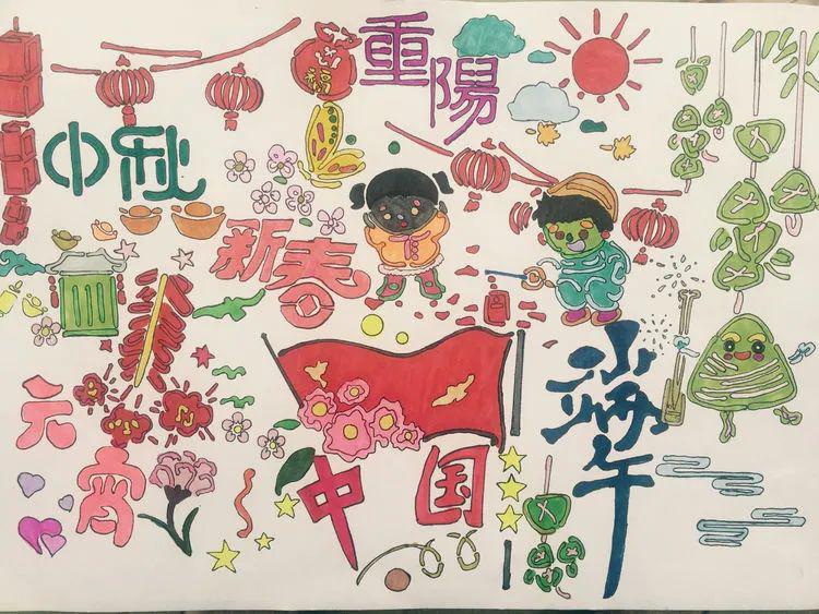 和美天小综合性实践成果展6传承传统文化我们在行动三4班许子轩