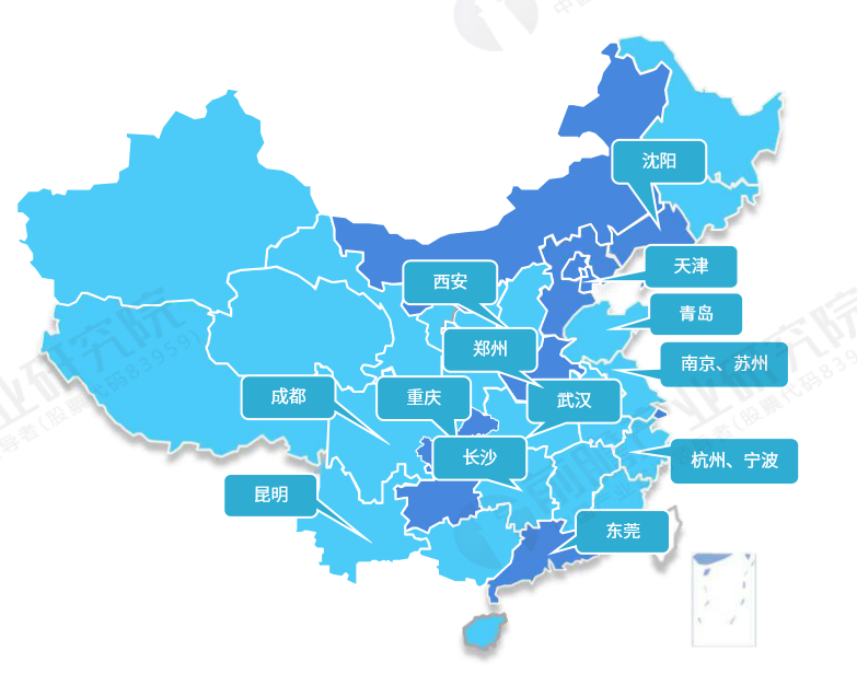 2020年个新一线城市,长沙房价最低,性价好;杭州上市公司最多
