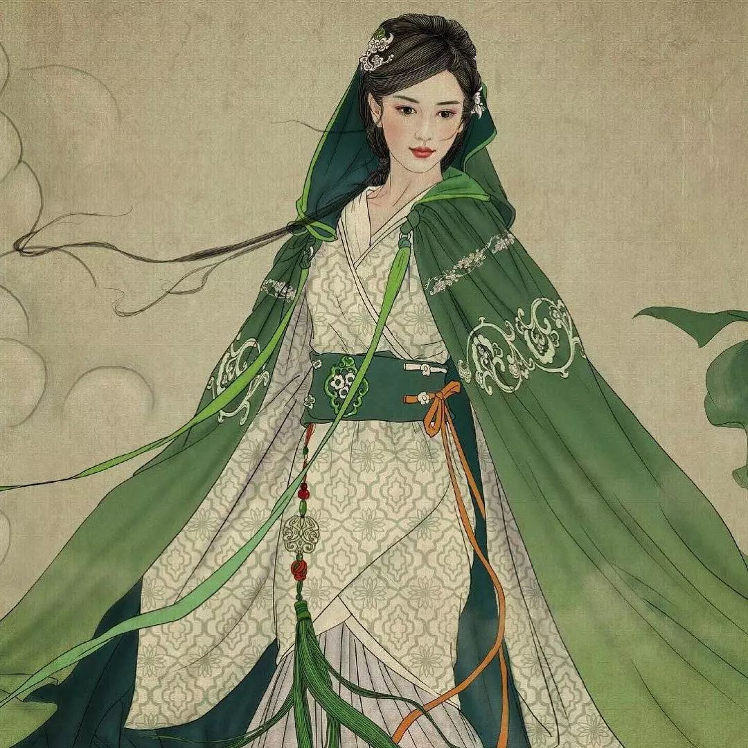 原创服装设计加油站精致雅丽的古装