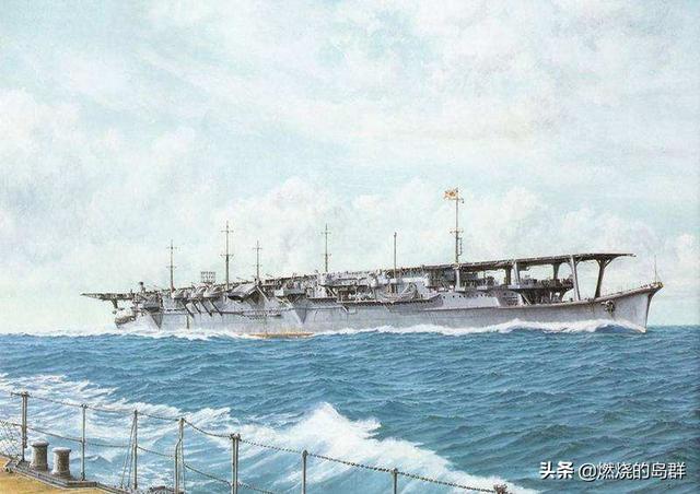 原创196巨兽之亡8一条鱼雷搞定损管渣名远扬的大凤号航母