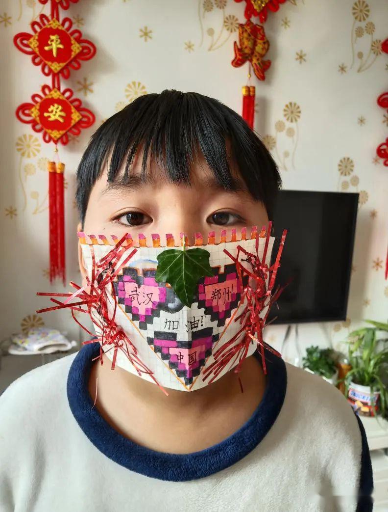 体内的口罩,能保护大家的安全,也用自己的一份创意为中国为武汉加油!