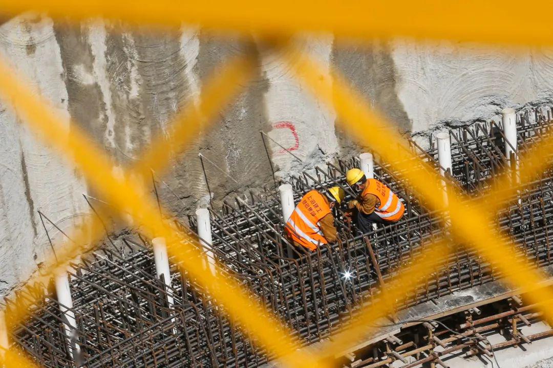 上图东馆武宁路快速化改建他们去调研这些重大工程建设啦