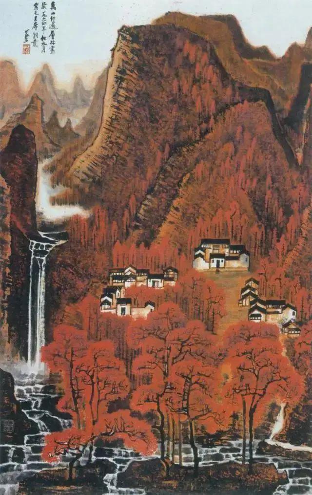 万里河山图国画图片