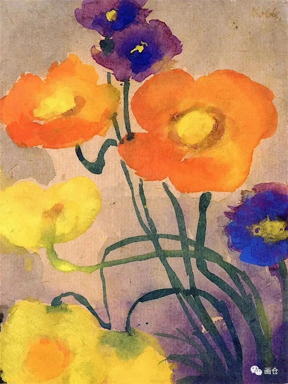 画仓德国表现主义画家emilnolde