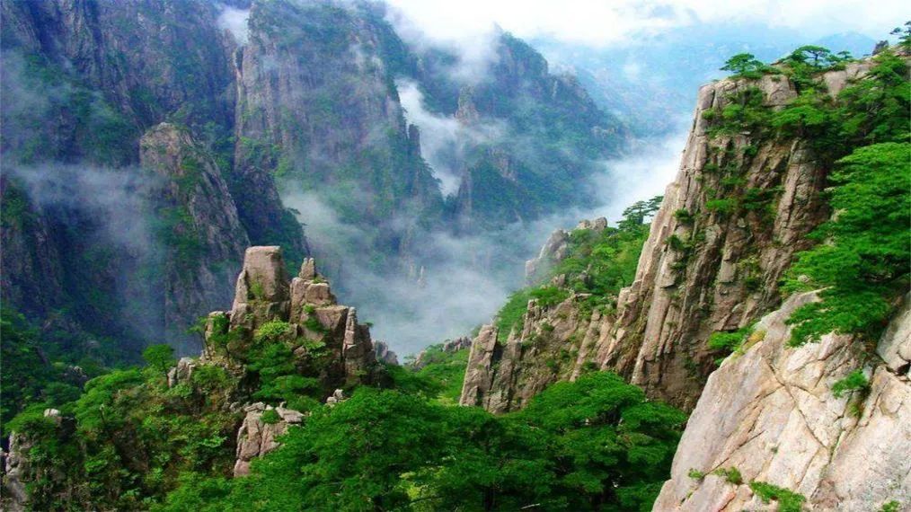 中国五大仙山图片