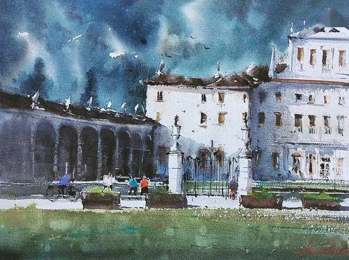 艺术欣赏这位意大利80后水彩画家的作品令人沉醉