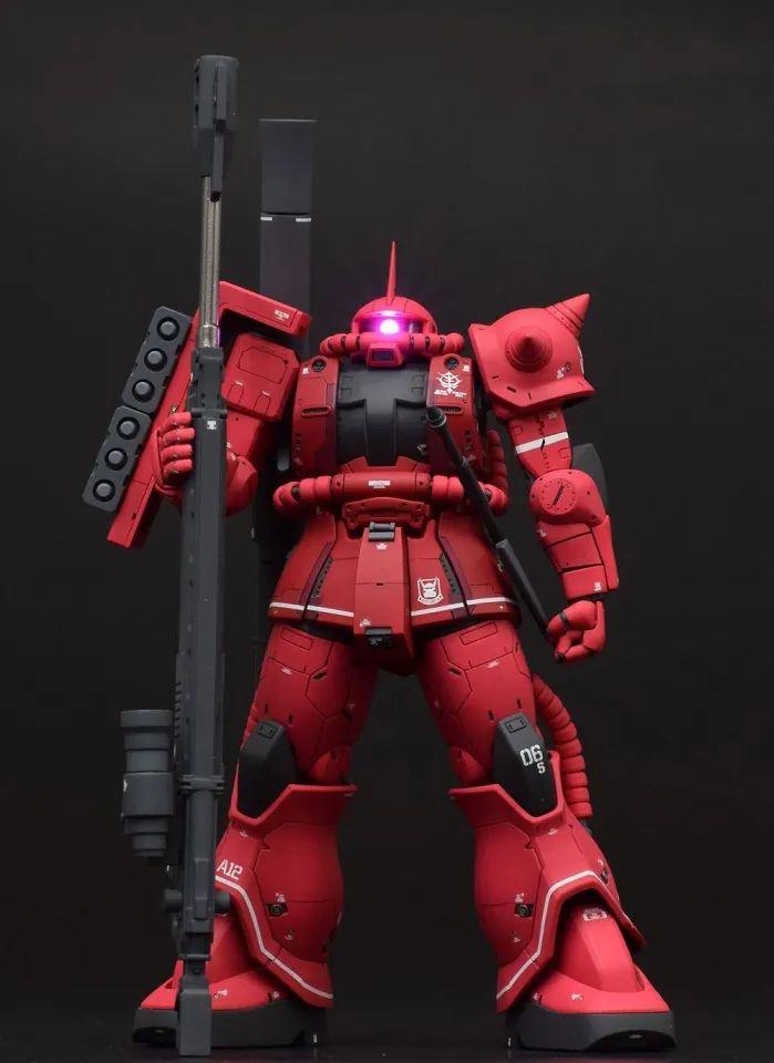 小t高达秀hgms06s夏亚专用扎古iitheorizin