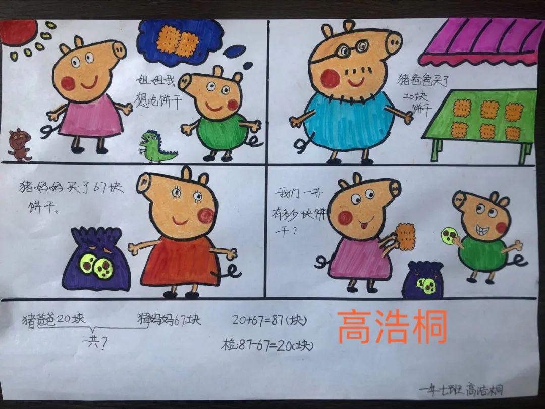 数学故事绘画怎么画图片