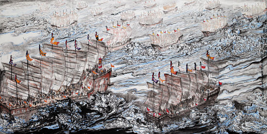 郑和水师三大海战胜利:攻破锡兰活捉国王